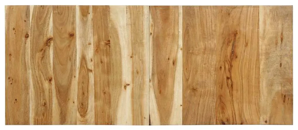 fejtámla 120 cm tömör fa akácfa