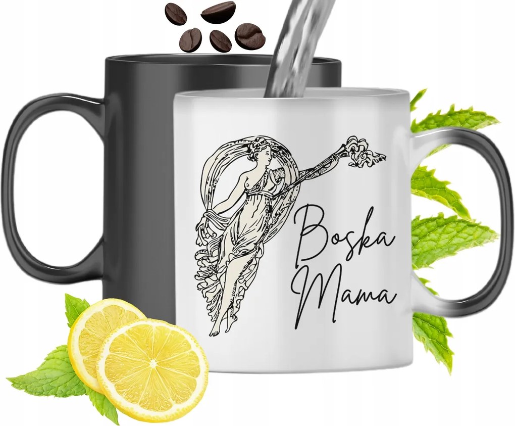 Mágikus Bögre Anyukáknak Színváltós, fényképes nyomattal