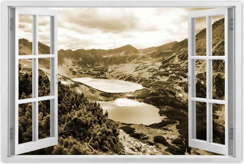 Poszterek 60x40 Tátra Lengyel hegyek Kilátás