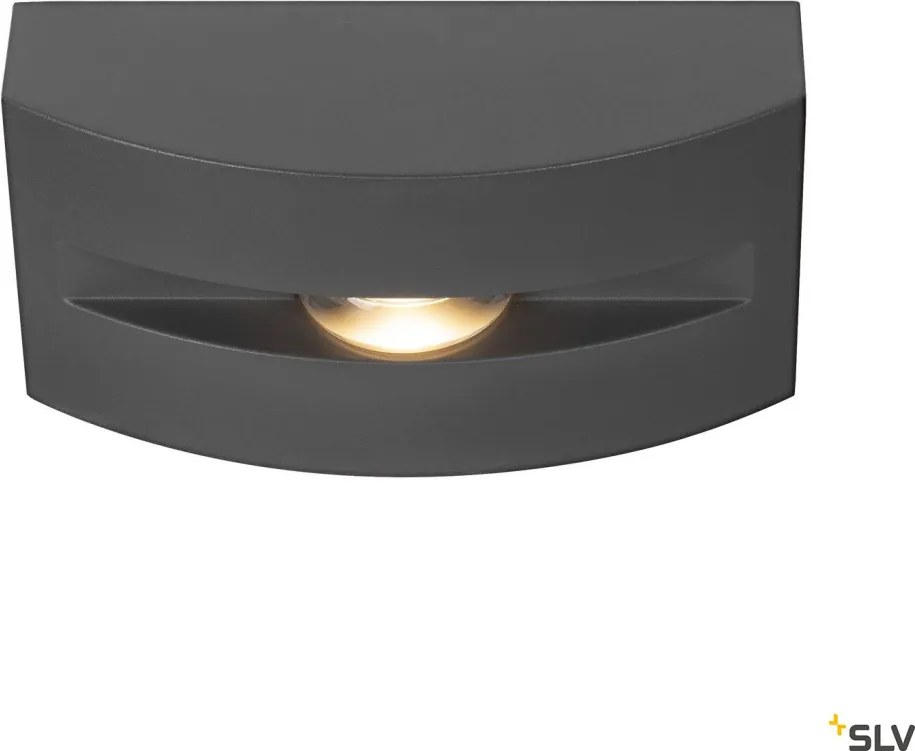 SLV 1003518 OUT-BEAM Modern Kültéri Fali Lámpa Antracit LED IP55