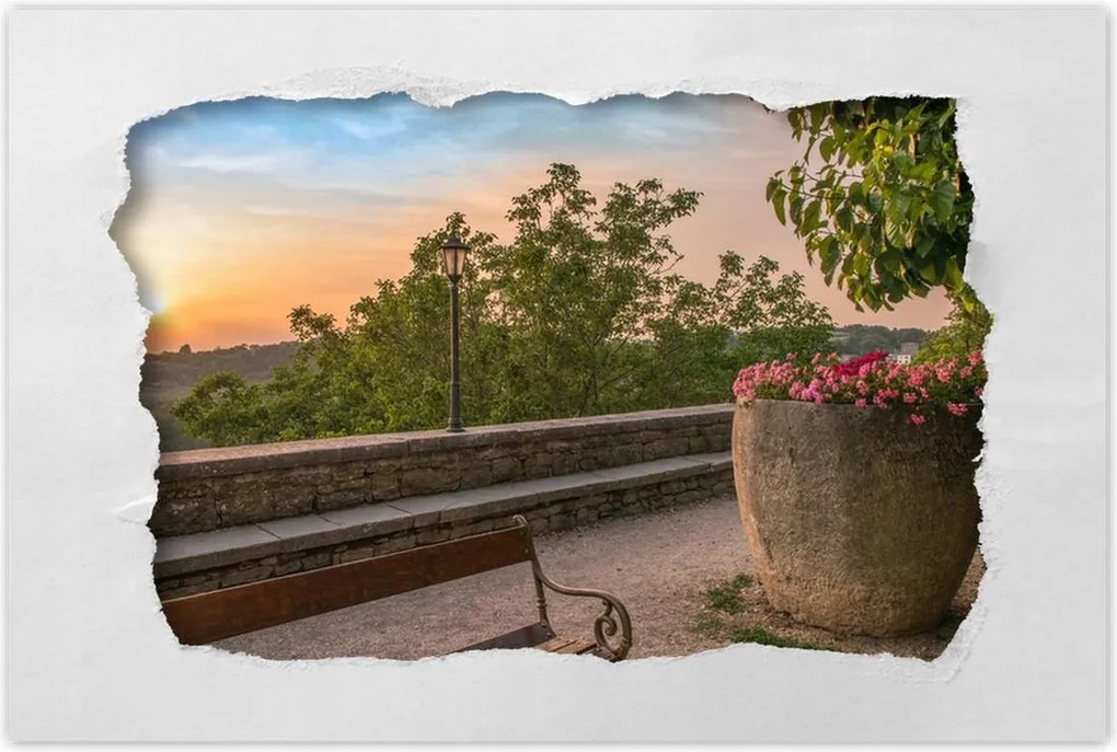 Poszterek 120x80 Naplemente Virágok