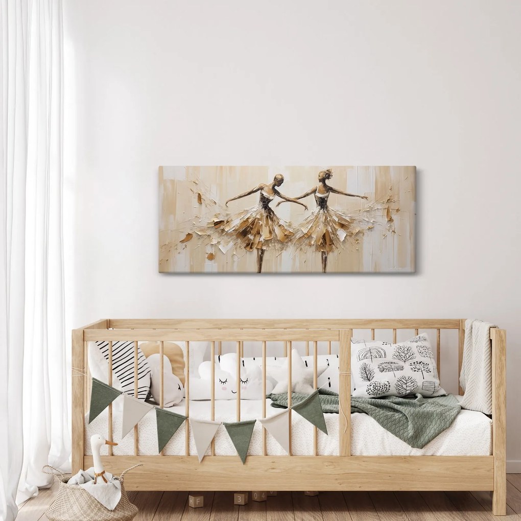 Kép - Balerinák (120x50 cm)