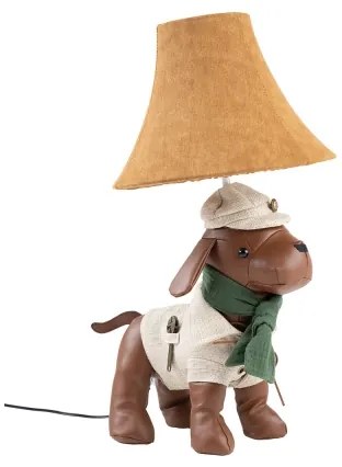 Happy Lamps - SPIKE LED gyerek asztali lámpa 5,4W/230V vadászkutya