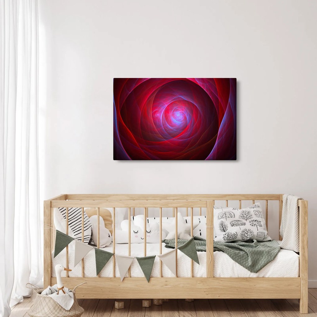 Absztrakt szemek képe (90x60 cm)