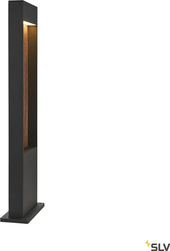 SLV 1002957 FLATT Modern Kültéri Állólámpa Antracit, Barna LED IP65
