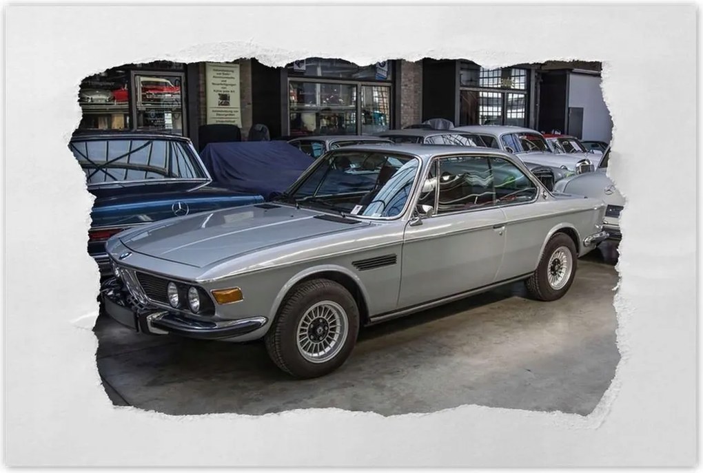 Poszterek 90x60 Cápa Klasszikus limuzin