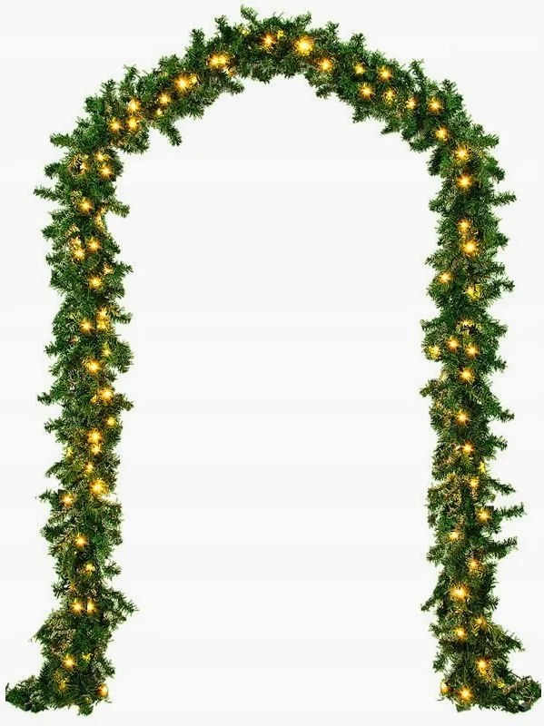 Fenyő Füzér Led Karácsonyi Lánc 500cm