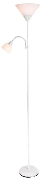 Brilagi - ARIANA állólámpa 1xE27/100W/230V + 1xE14/25W fehér