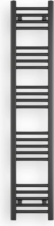 Törölközőszárító radiátor 30 x 150 cm - Nero Italia (fekete)