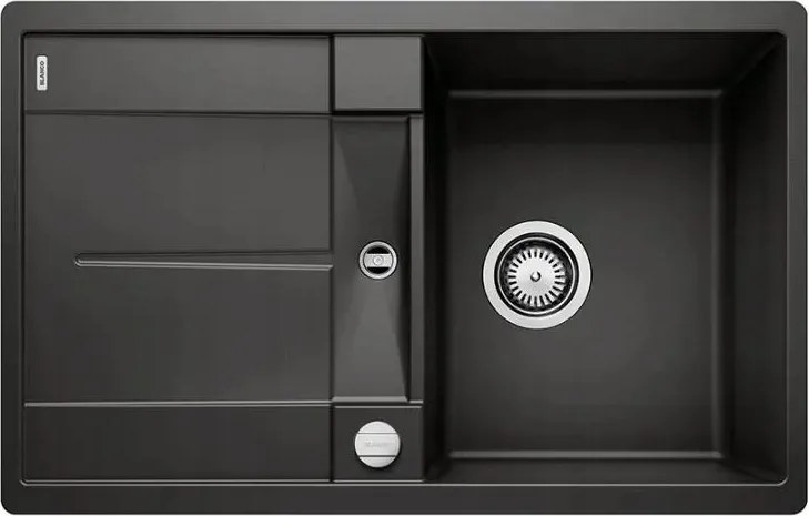 Blanco Metra 45 Sf silgranit fekete mosogató csaptelep A Legolcsóbban!