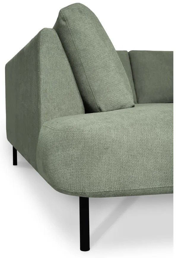 Zöld sarokkanapé (bal oldali-U alakú) Hero – Scandic