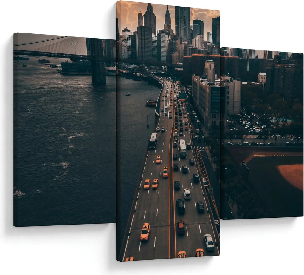 Manhattan képe (90x60 cm)
