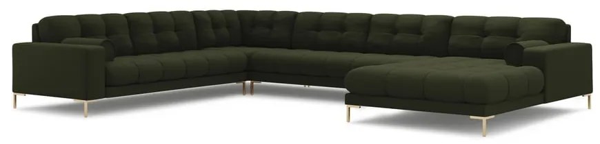 Zöld sarokkanapé (bal oldali) Bali – Cosmopolitan Design