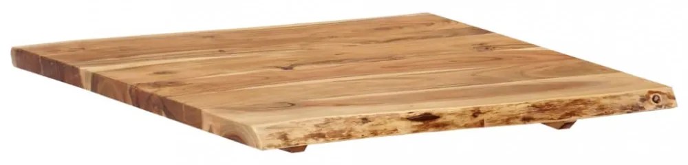 tömör akácfa asztallap 58 x (50-60) x 2,5 cm