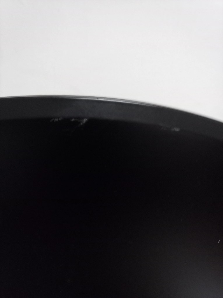 AKCIÓ Fekete étkezőasztal OSLO 90x90 II. osztály