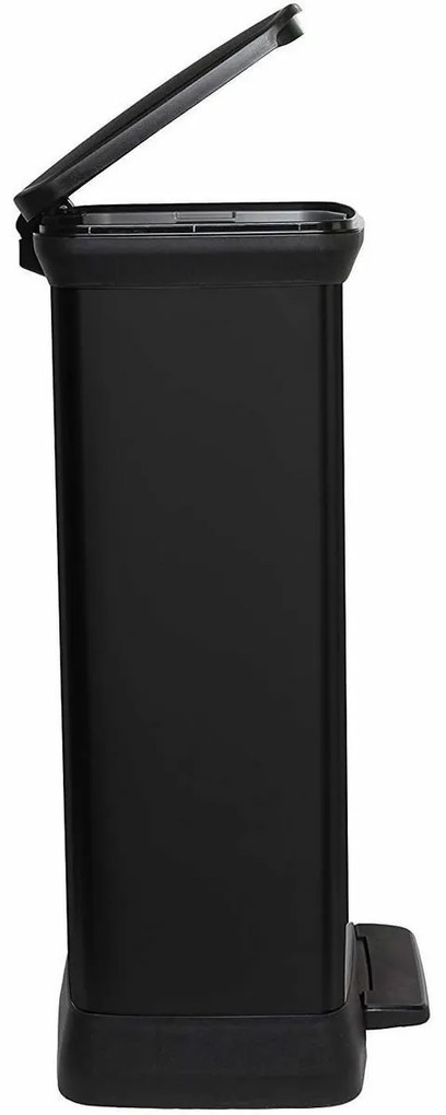 Curver Rectangular 50 l szemetes, fekete