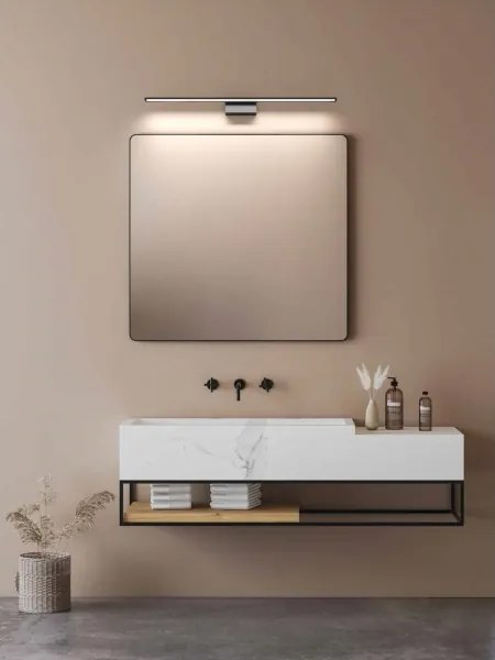 Open Design OR86133 - LED tükörvilágítás LUCE LED/11W/230V 61,5 cm IP44 fekete