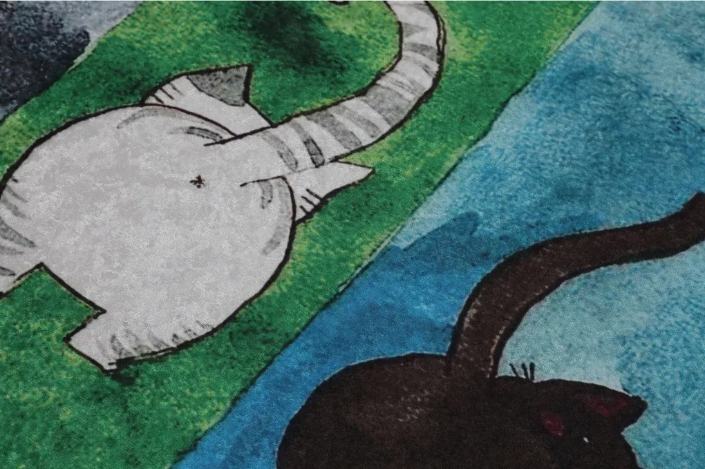 Gatto Carino fürdőszobai szőnyeg