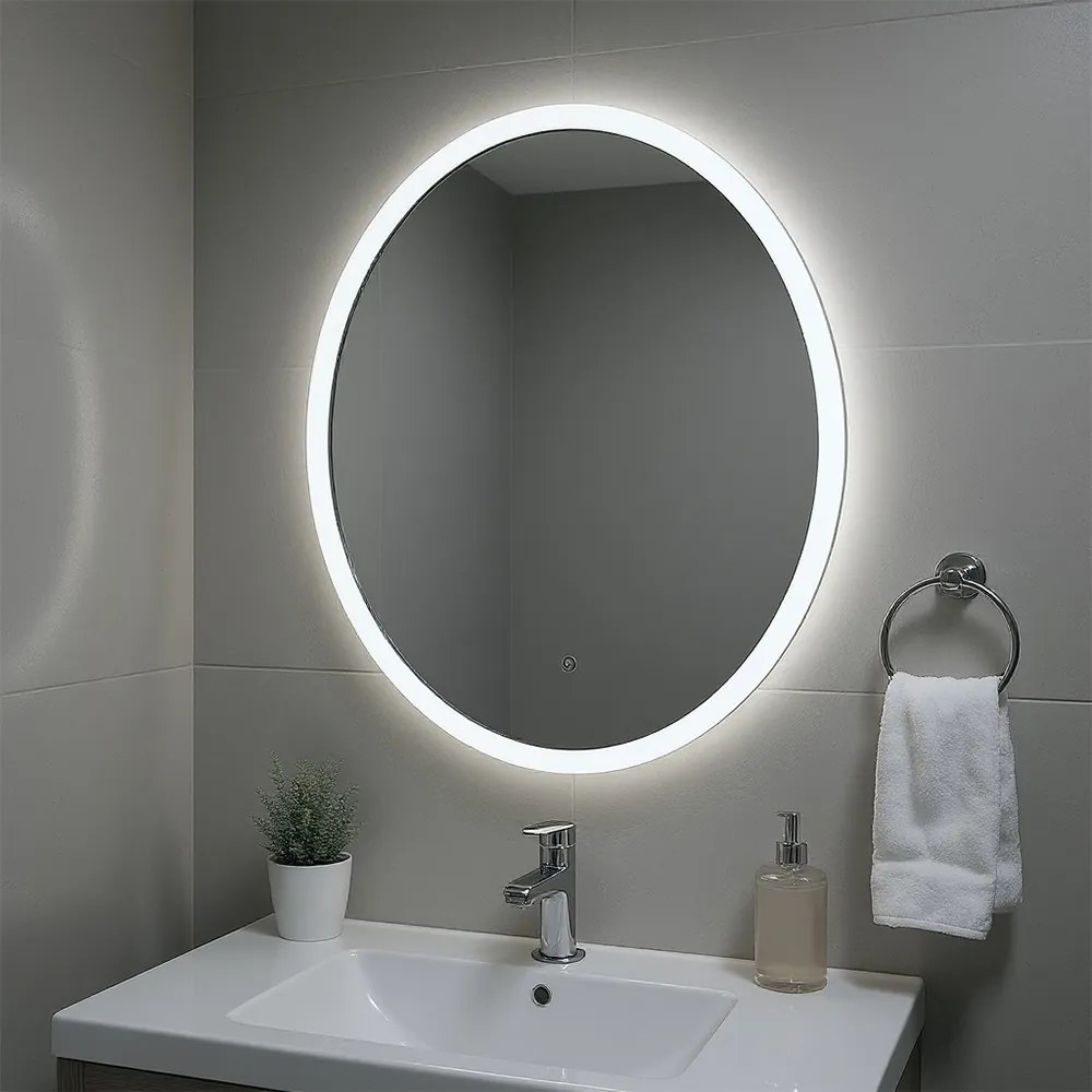 Dea 60 tükör led világítással 60x80 cm