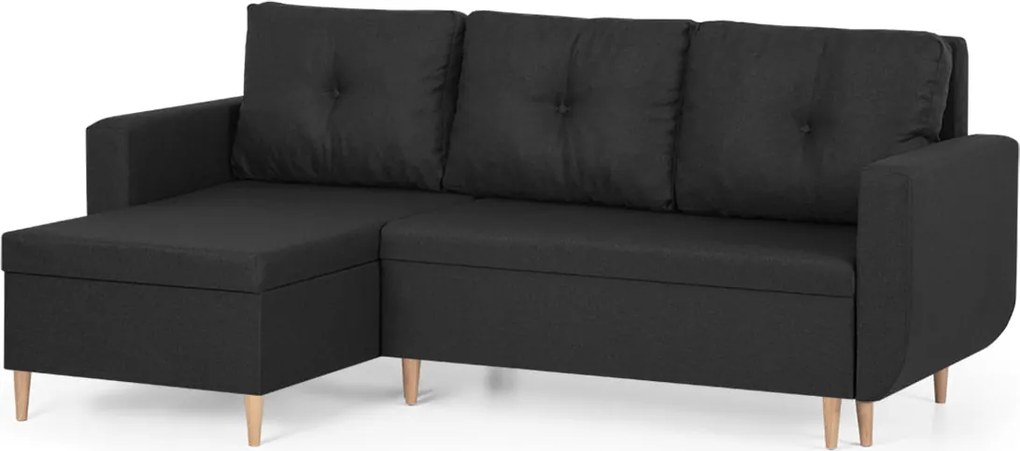 DORIS Kinyitható sarokkanapé Grafit