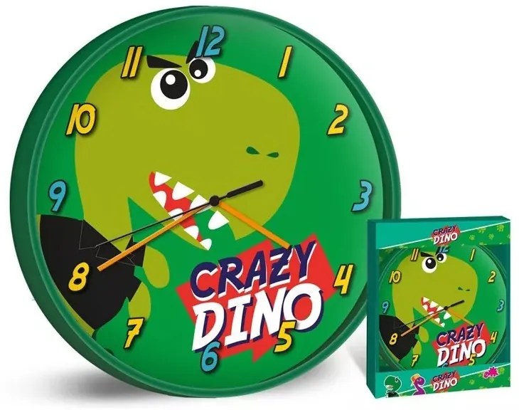 Dinoszaurusz Green falióra 25 cm