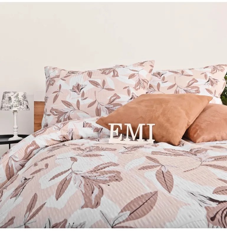 EMI Suzan krepp ágyneműhuzat, A standard egyszemélyes ágy szett tartalma: 1x 140x200 + 1x 70x90