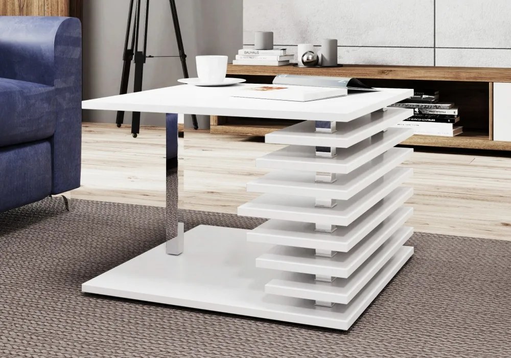 Tokyo WT Dohányzóasztal Fehér N