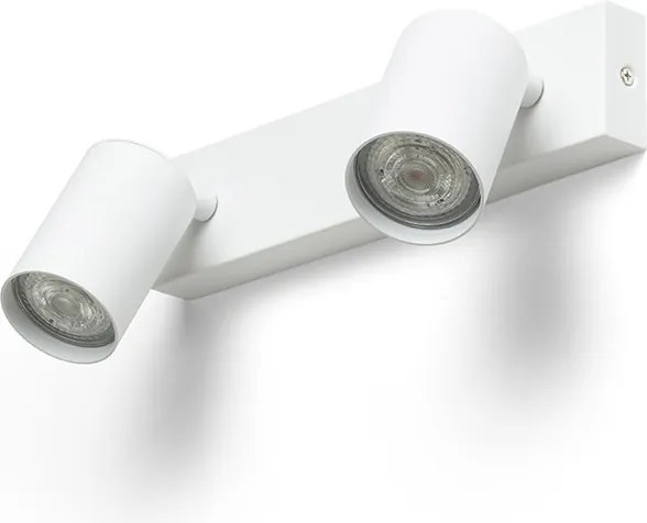 RENDL DUDE II felületre szerelhető fehér 230V LED GU10 2x9W