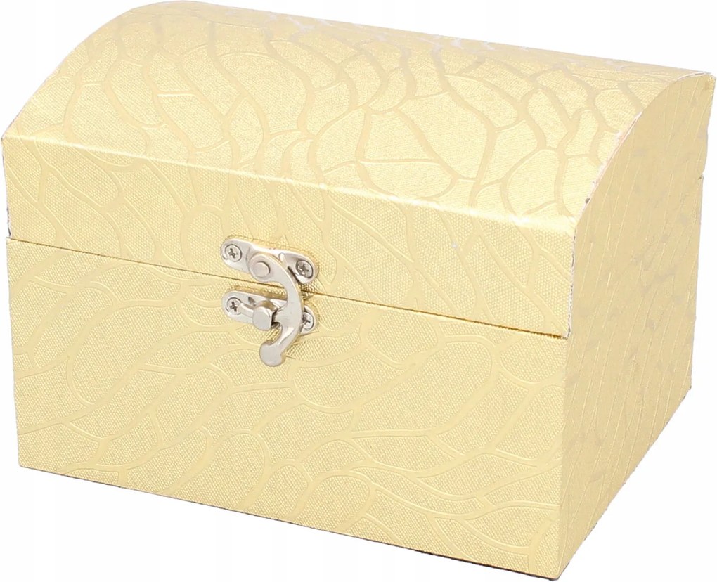 Livello Kis Láda Apróságoknak Ékszereknek Zárható Mdf 16x12x11 CM