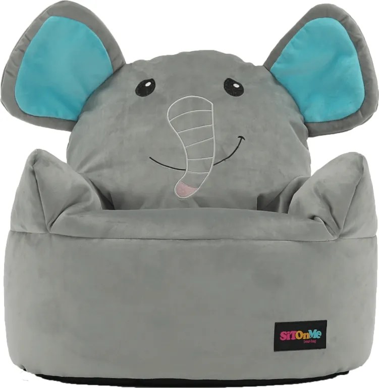 Babzsák, szürke szövet, BABY TYP 2