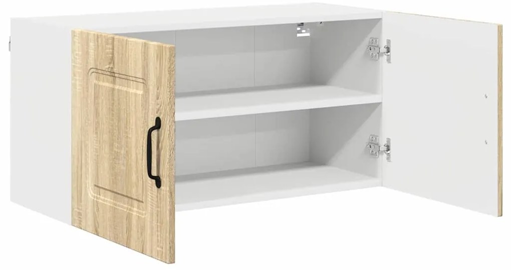 Fali konyhaszekrény Sonoma tölgy 80 x 31 x 40 cm Faanyag