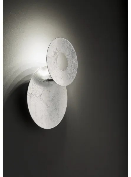 Wofi 4048-203R - LED Fali lámpa BAYONNE LED/6,5W/230V ezüst