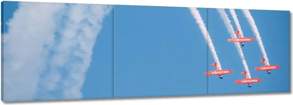 Vászonkép 60x20 Repülőgépek Repülőgép