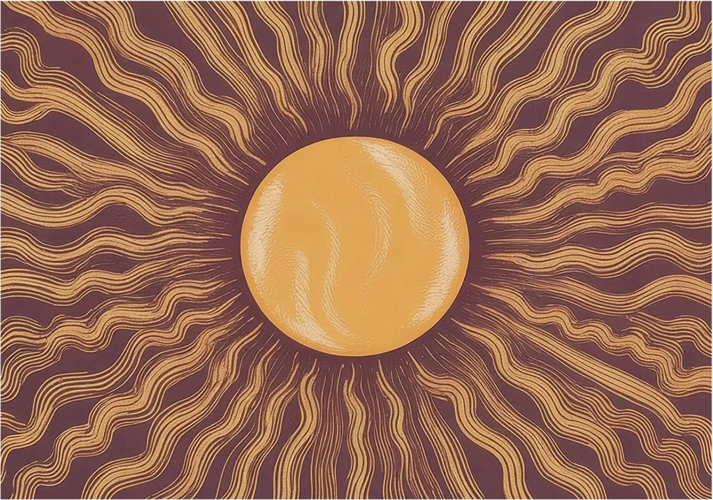 Fotótapéta Flizelin Fal a Hálószobába Napsugarak 312x219