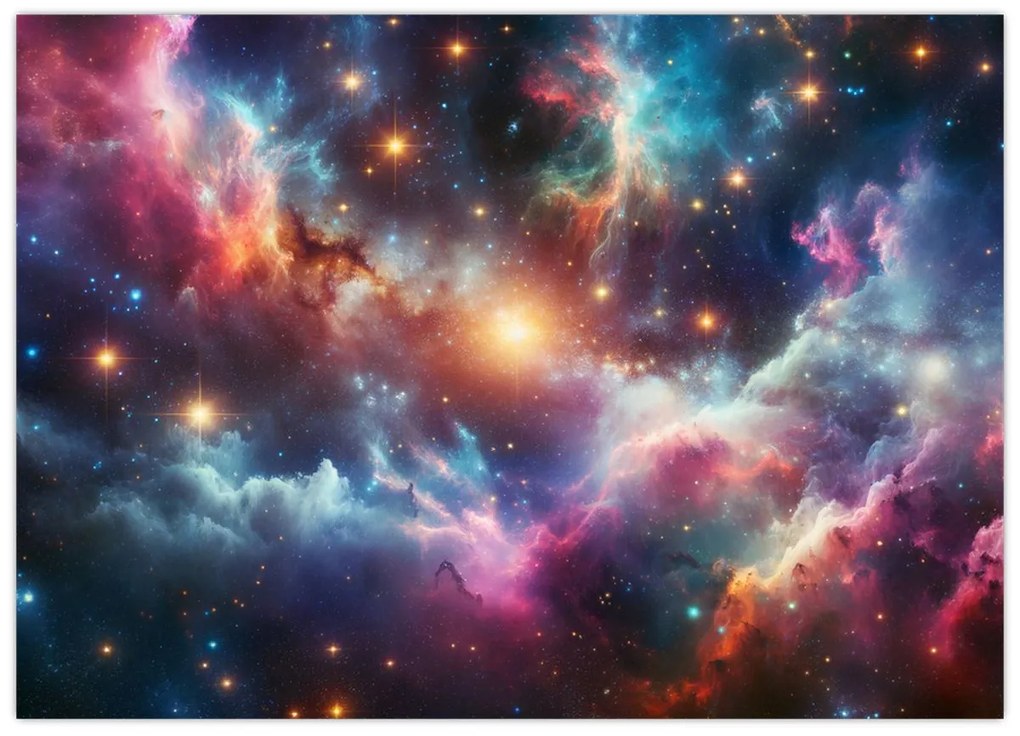 Kép - Sötét univerzum (70x50 cm)