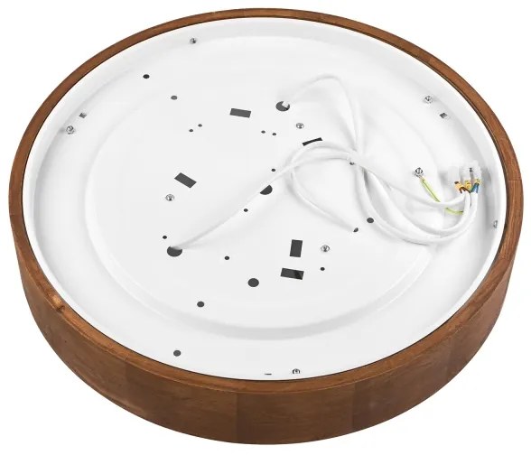 Brilagi - LED mennyezeti lámpa CARVALHO 3xE27/60W/230V tölgy-cseresznye, átm. 47