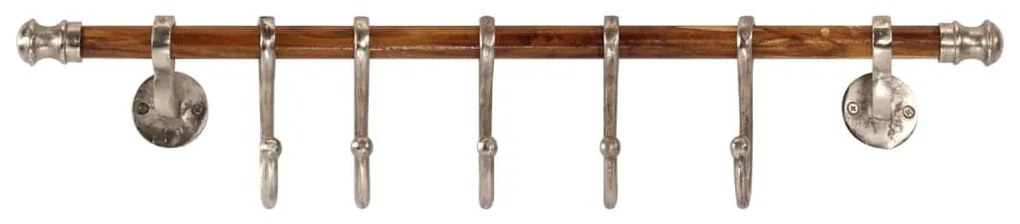 falra szerelhető alumínium fogas 75 x 15 cm