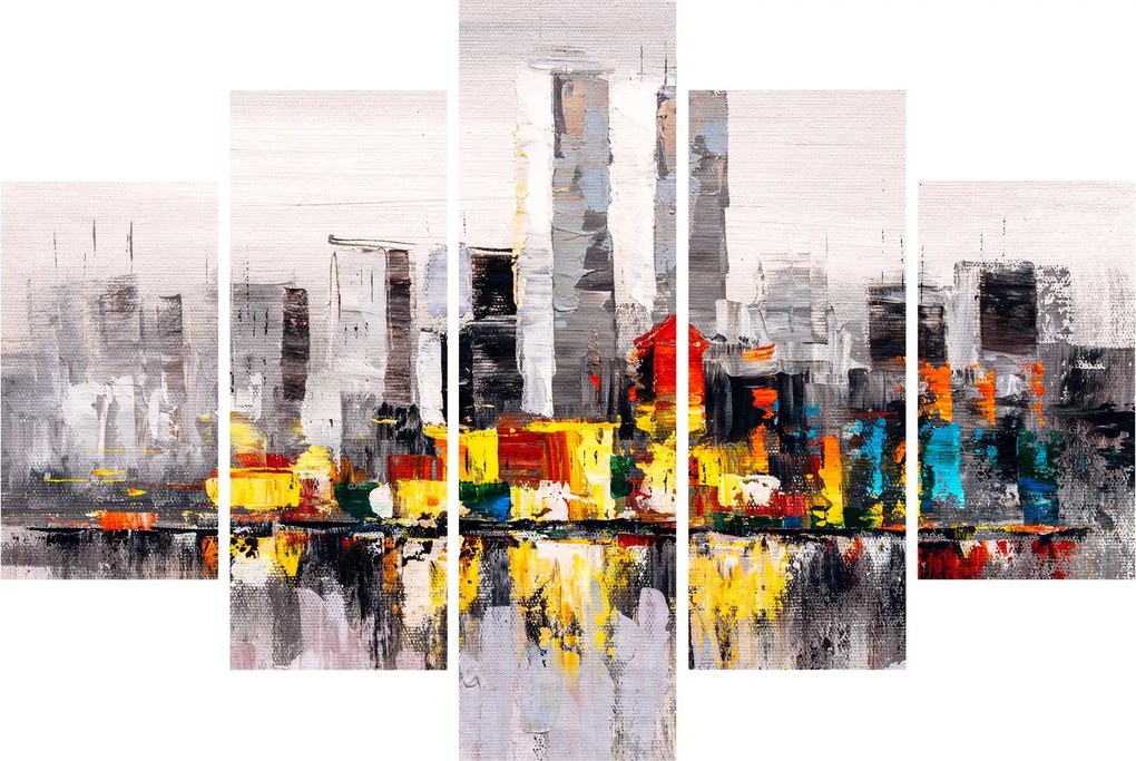 Kép - A nagyváros festménye (150x105 cm)