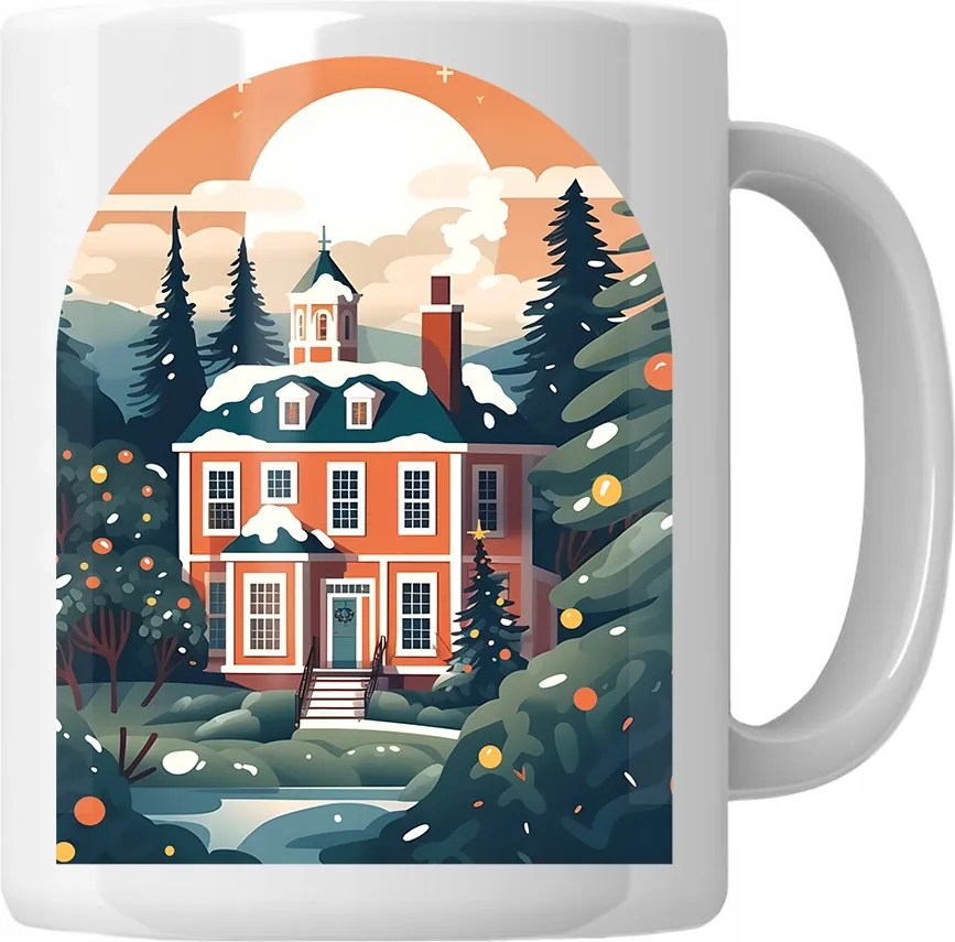 Bögre Hófödte Ház Ajándék Mikulás Karácsonyra