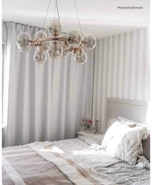 ByRydens 4200970-5503 - Csillár zsinóron SPLENDOR 15xG9/5W/230V