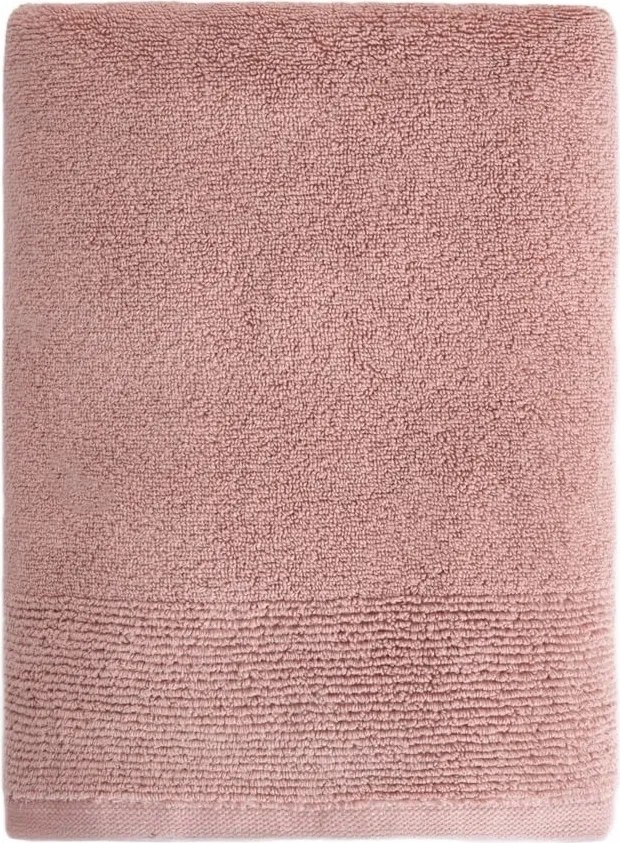 Desma törölköző rózsaszín puha 600 gsm 50x90 cm Homla