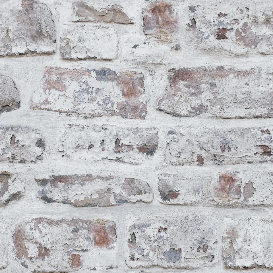 Arthouse Signature 1 White Brick barna-bézs téglamintás papír tapéta – 671100