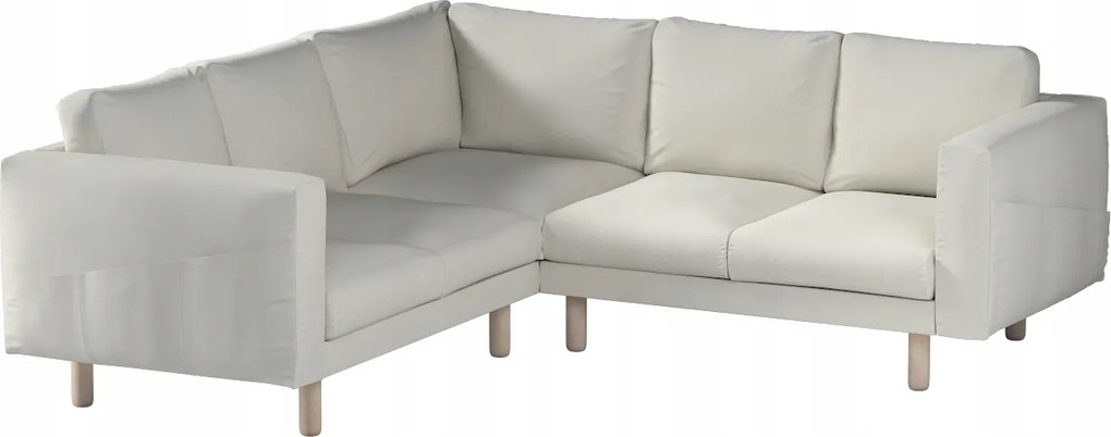 Dekoria Norsborg 4 személyes sarokkanapé huzat Ikea szürke