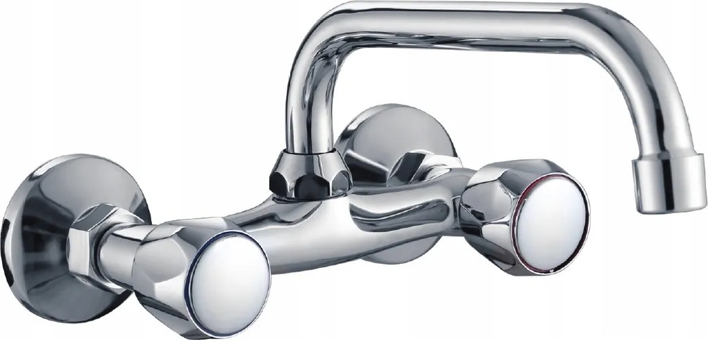 Falra szerelhető mosdó csaptelep Duro.verde U25CM