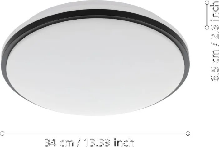 Eglo PINETTO 900366 Süllyesztett mennyezeti lámpa 1x15,6W/LED 4000K 1900LM IP44