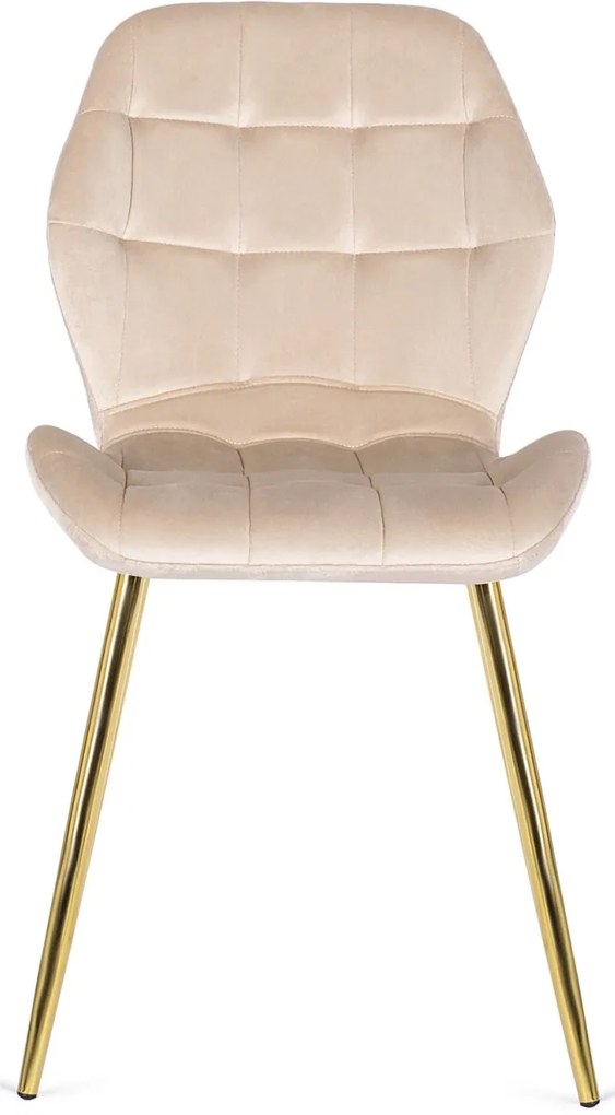 Krém Bársony Étkezőszék. LUCKY