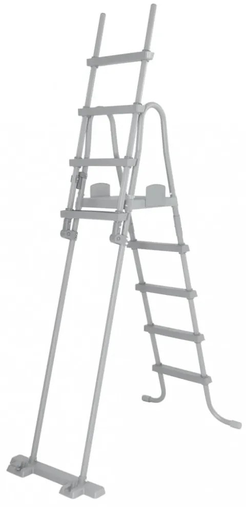 Bestway Flowclear 4 fokos biztonsági medencelétra 132 cm