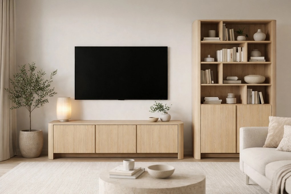 Sorrenti TV szekrény 168 cm – vicenza tölgy
