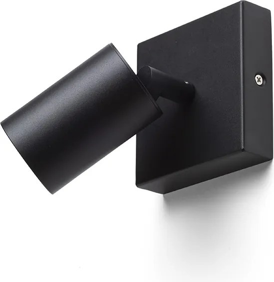 RENDL DUDE SQ felületre szerelhető fekete 230V LED GU10 9W