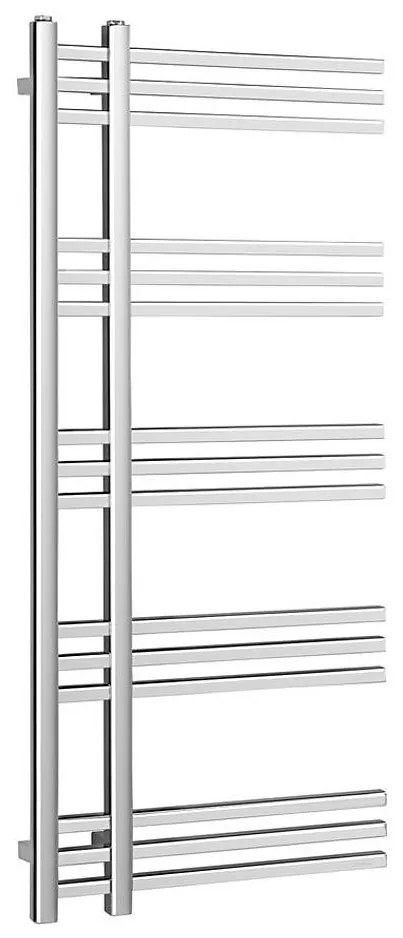 Sapho - Fürdőszobai radiátor MAGDALENA 408W/230V 50x120 cm fényes króm